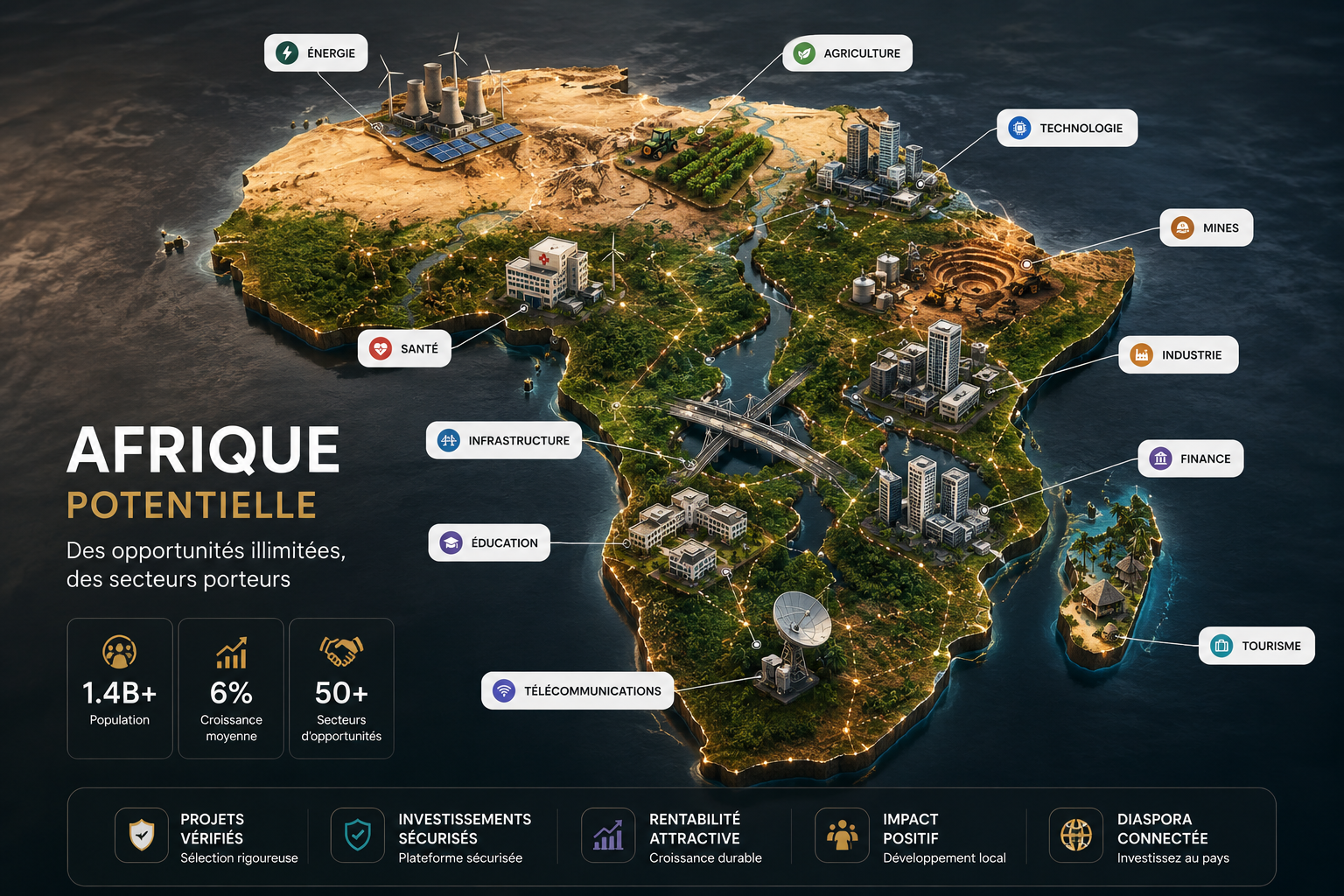 L’Afrique, terre d’opportunités